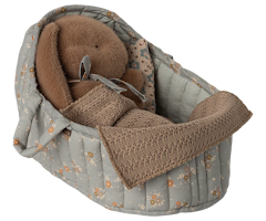 Maileg Carrycot Large - Blå