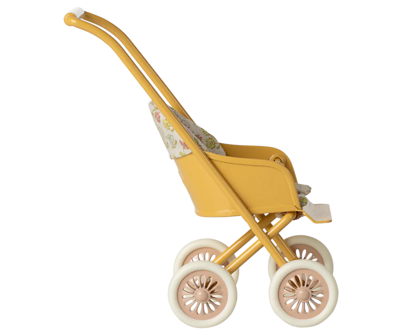 Maileg Stroller Sittvagn till Kanin Micro Gul