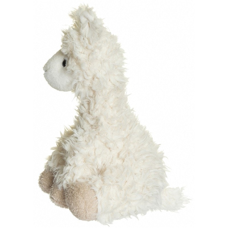 Teddykompaniet Mjukisdjur Lama Vit Fluffig Päls