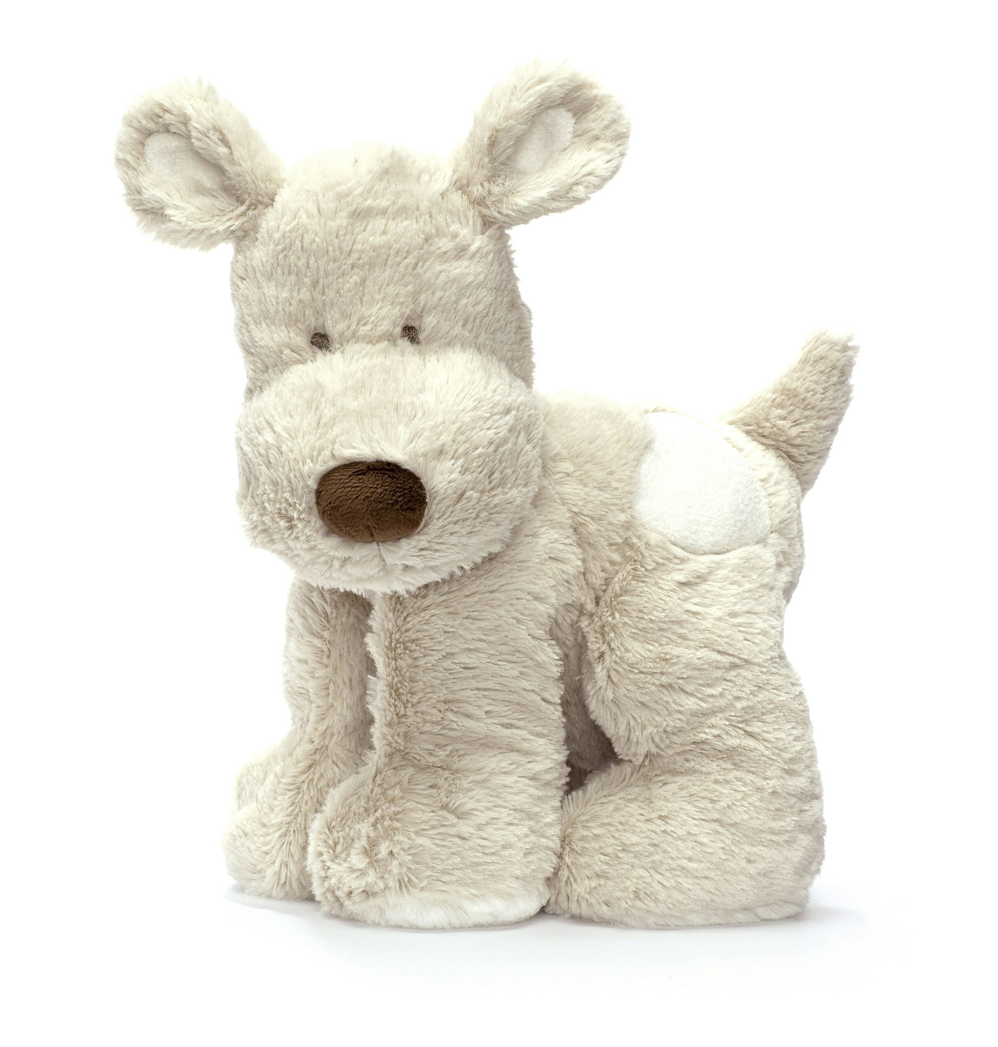 Teddykompaniet Mjuk Hund - Mjukisdjur Teddy Cream Beige Stor