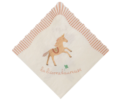 Maileg Servetter Enhörning Rosa - Happy Birthday Unicorn