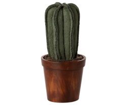 Maileg Kaktus Krukväxt Miniatyr i Tyg - Cactus Blomma Dockhus