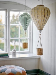 Bloomingville Blommig Gul Luftballong Dekoration till Barnrummet - Pomp Mobile Yellow Mobil