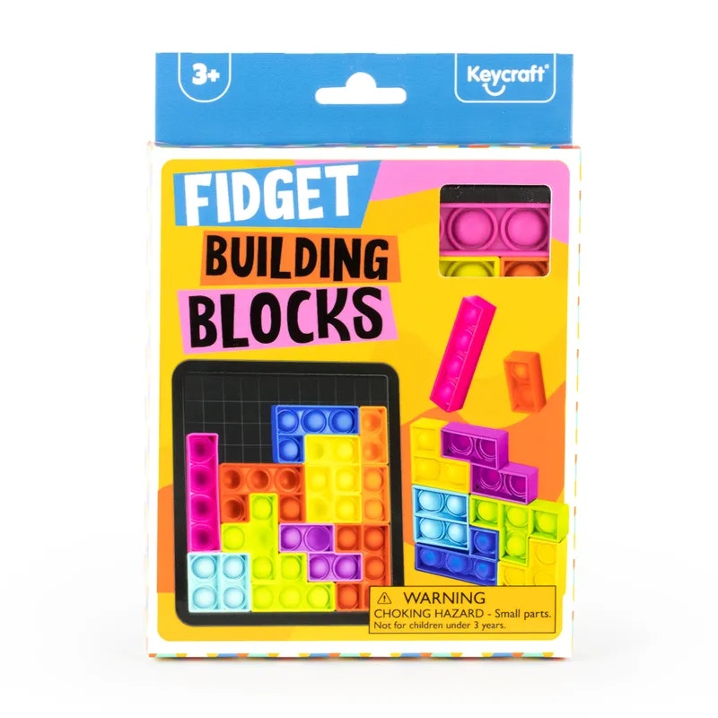 Fidget Tetris Building Blocks - Pop It Spel