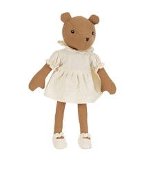 Nalle Flicka med Vit Klänning och Skor - Egmont Toys Juliette Björn