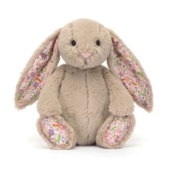 Jellycat Kanin med Blommiga Öron - Blossom Bunny Original Beige