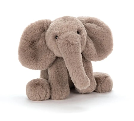 Jellycat Elefant - Mjukisdjur Smudge Elephant Grå Medium