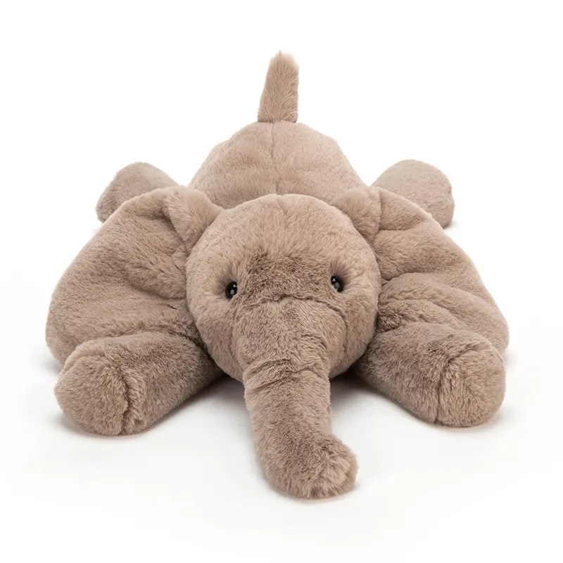 Jellycat Elefant - Mjukisdjur Smudge Elephant Grå Medium