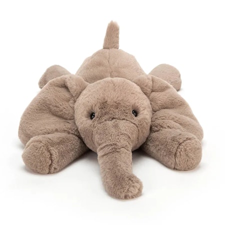 Jellycat Elefant - Mjukisdjur Smudge Elephant Grå Medium