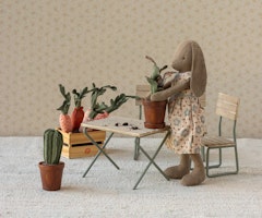 Maileg Kaktus Krukväxt Miniatyr i Tyg - Cactus Blomma Dockhus