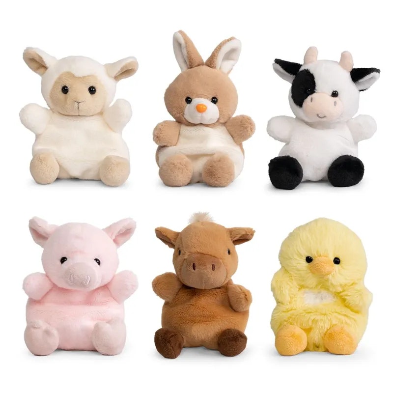 Mjukisdjur Gris Liten - Living Nature Farm Animal