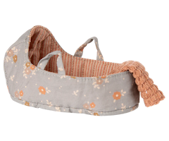 Maileg Blommig Carrycot till Micro Kaniner - Maileg A/W -25