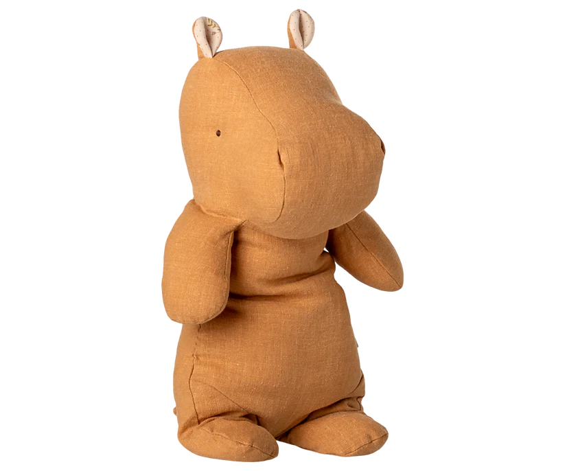 Maileg Flodhäst Medium Gul - Safari Friends Hippo Honey - Maileg A/W -25