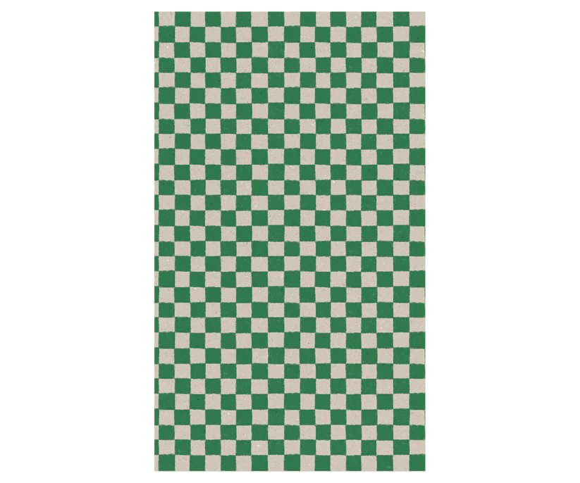 Maileg Presentpapper Rutigt Grönt - Checker Green - Maileg A/W -25