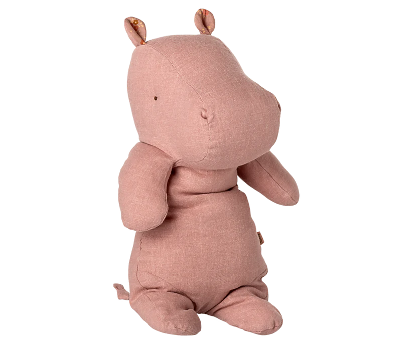 Maileg Flodhäst Medium Rosa - Safari Friends Hippo Rose -Maileg A/W -25