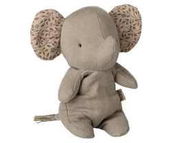 Maileg Elefant Mini Grå - Safari Friends Iron Grey - Maileg A7W -25