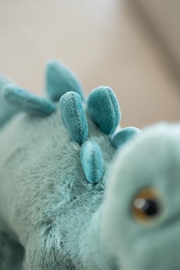 Teddykompaniet Mjuk Dinosaurie Grön Stegosaurus Stor