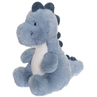 Teddykompaniet Mjuk Dinosaurie Sittande Blå - Dino Rex