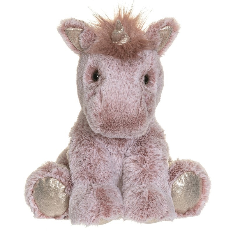Teddykompaniet Mjuk Enhörning Engla Lila Rosa