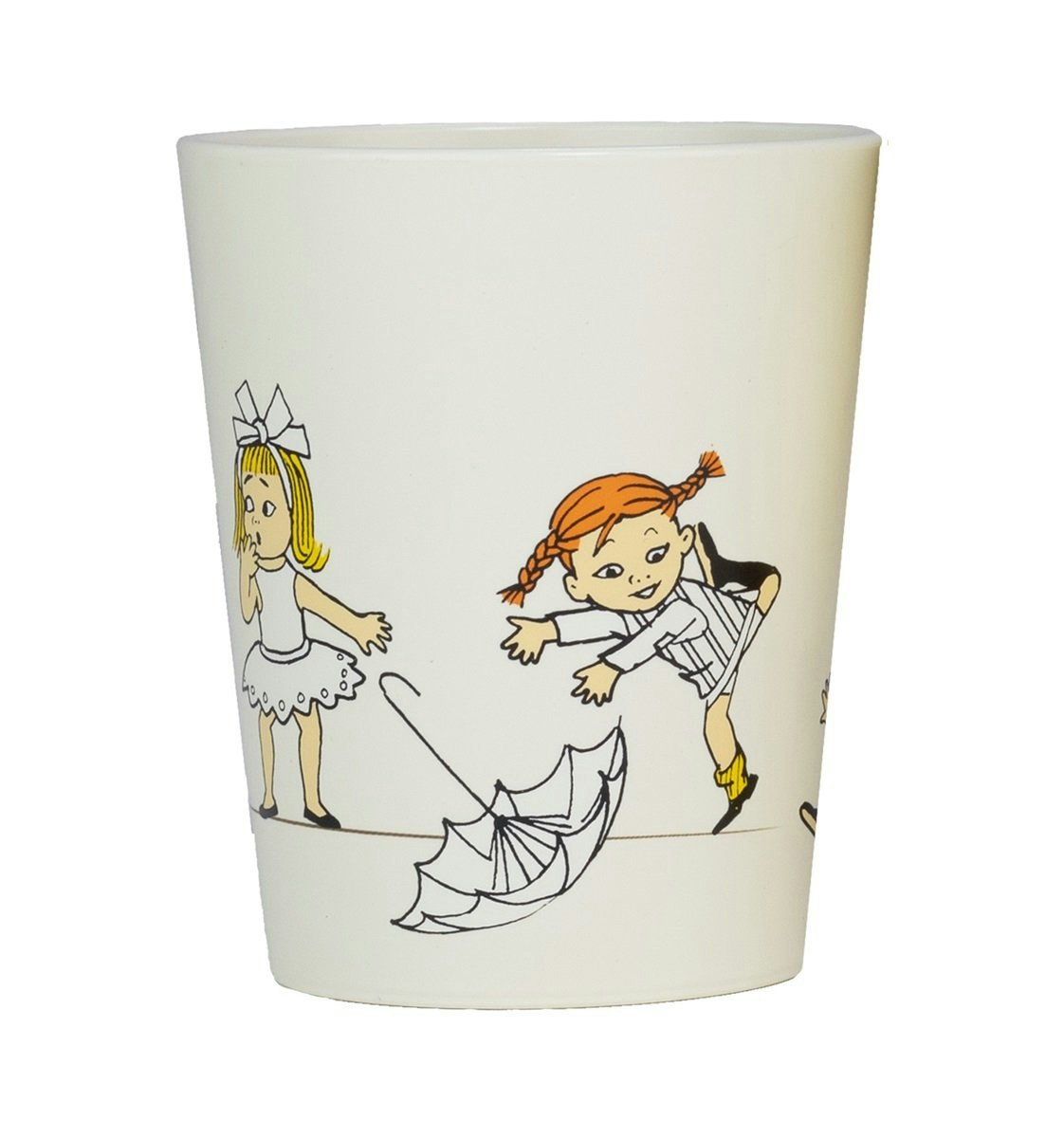Tumbler Mugg Beige Pippi Långstrump på Cirkus - Samlarmugg Astrid Lindgren Rätt Start