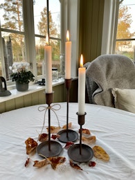 Rostig Ljusstake Mellan
