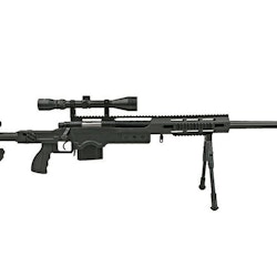 4411D SPRING SNIPER RIFLE WITH RIS, SCOPE AND BIPOD