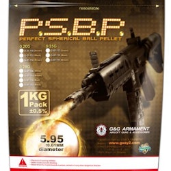G&G PERFECT BB 0.20G (Black) 1KG/PACK (5000R)