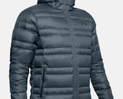 UNDER ARMOUR DOWN HOODED JACKET, herr