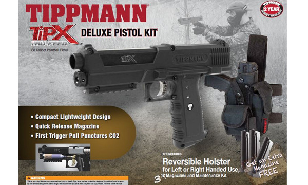 Tippmann TiPX 0.68 Deluxe Pistol Kit