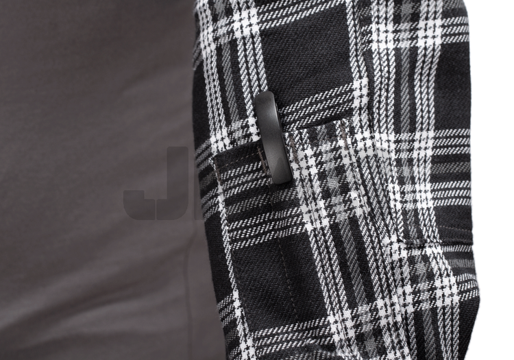 Flannel Combat Shirt Black M (Invader Gear)