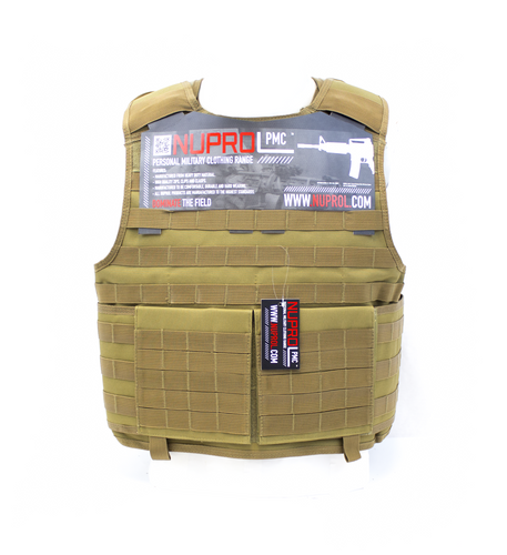 PMC PLATE CARRIER - TAN (Nuprol)