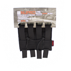 PMC M4 DOUBLE OPEN MAG POUCH - BLACK (Nuprol)