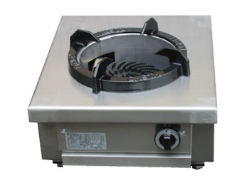 Wokspis Gas Casta 1 brännare, 500x500xH275 mm