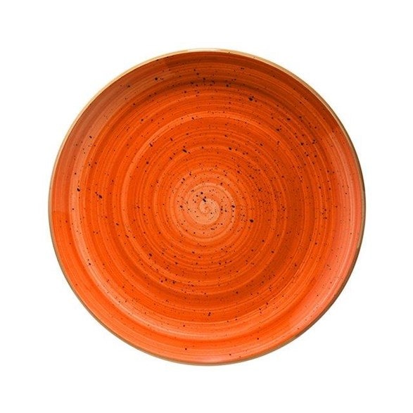 Tallrik flat D30cm Terracota