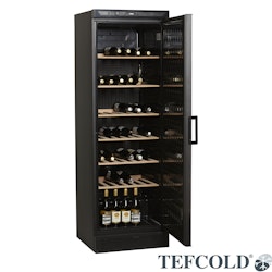 TEFCOLD Vinkyl, 118 vinflaskor, solid dörr