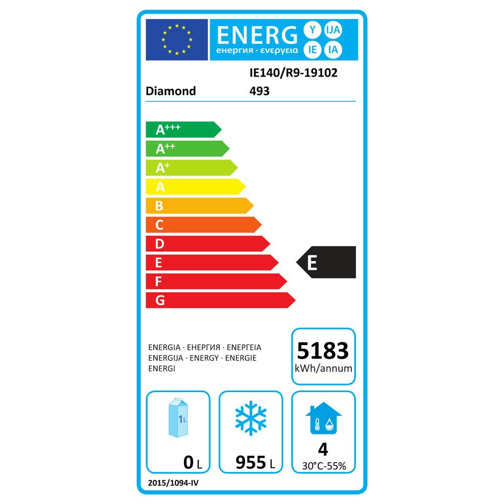 Frysskåp Diamond 1400 liter  1440x820x2070  –IE140/R2