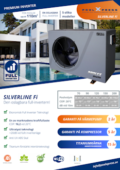 Värmepump Silverline Fi Inverter - Model 120