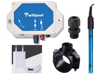 Wifi Pool Modul pH inkl probe + Tappsadel 50mm + Probe sensor