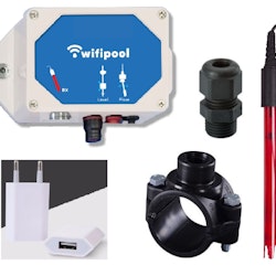 Wifi Pool Modul RX inkl probe Platinum + Tappsadel 50mm + Probe Sensor