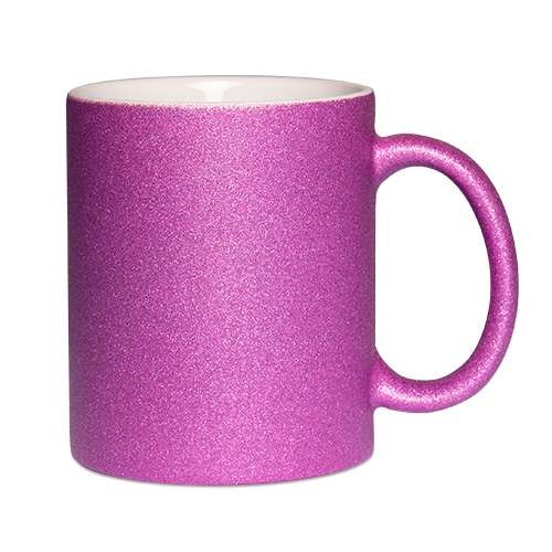 Glittermugg Kärlek