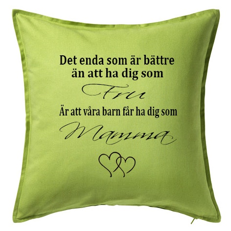 Kuddfodral Det enda som är bättre...