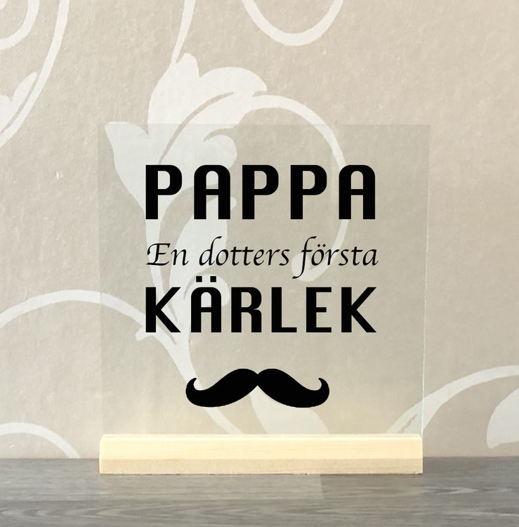 Glasplatta Mamma/pappa alt 4