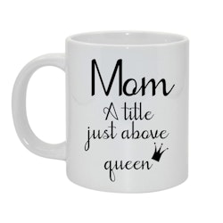 Mom queen Bild & text
