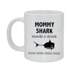 Mommy shark Bild & text