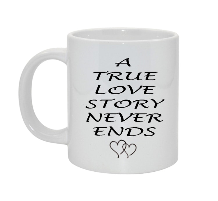 A true love story Bild & text