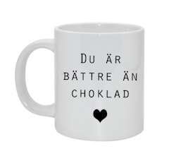 Bättre än choklad Bild & text