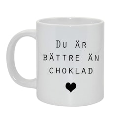 Bättre än choklad Bild & text