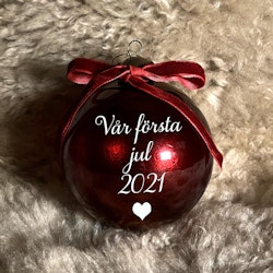 Julkula Lyx Vår första jul