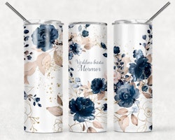 Tumblermugg Blommor #3