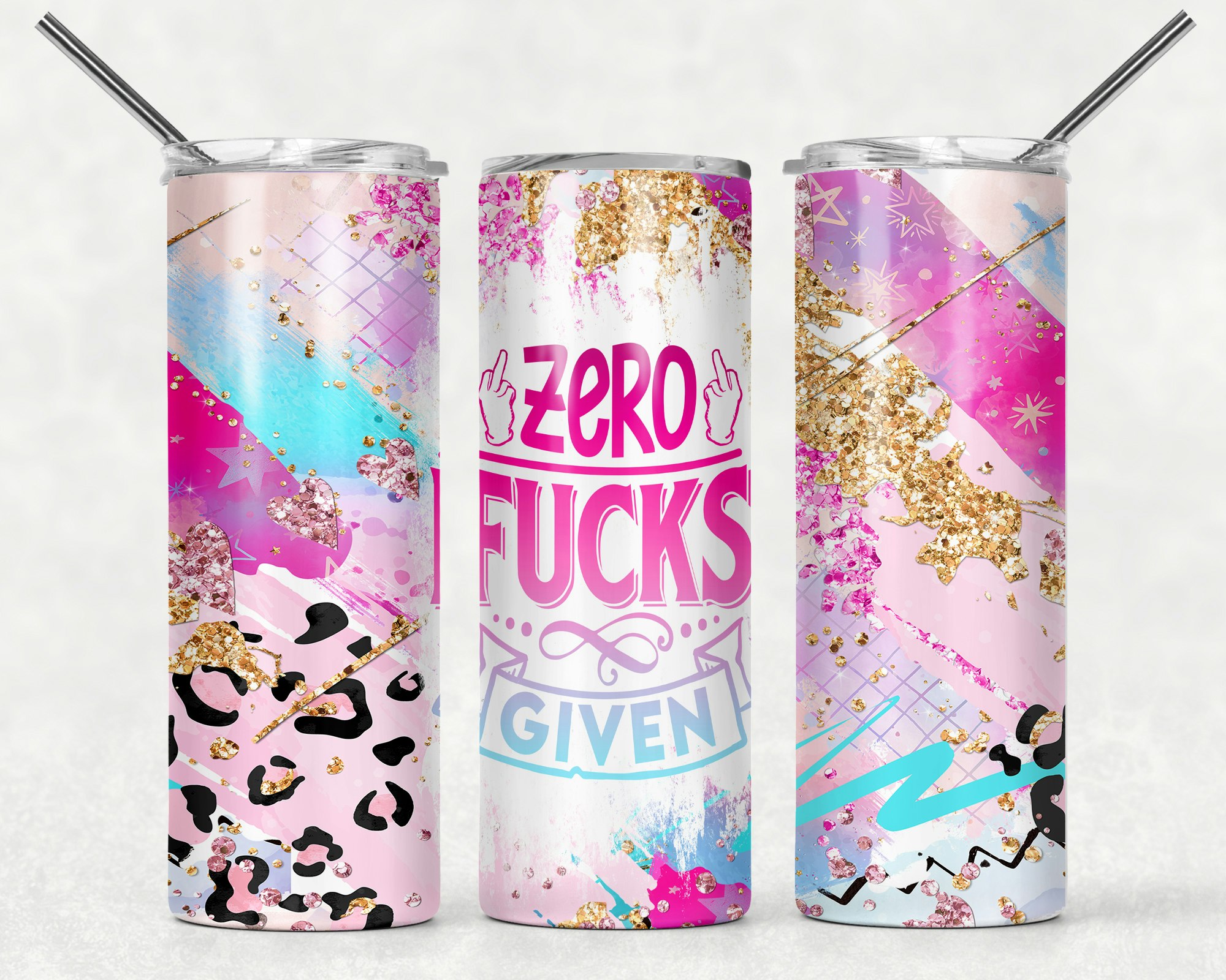 Tumblermugg Zero F*cks